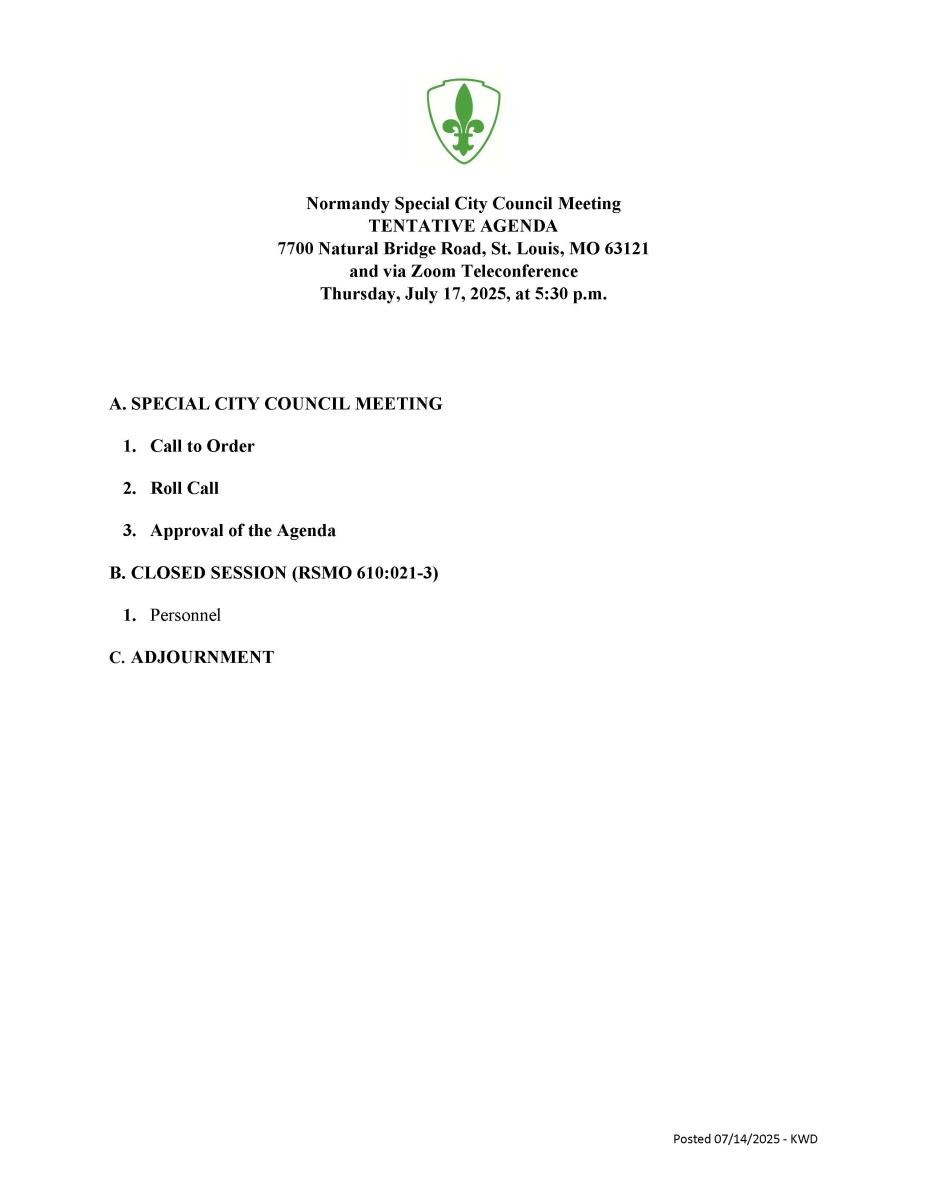 07172025 agenda