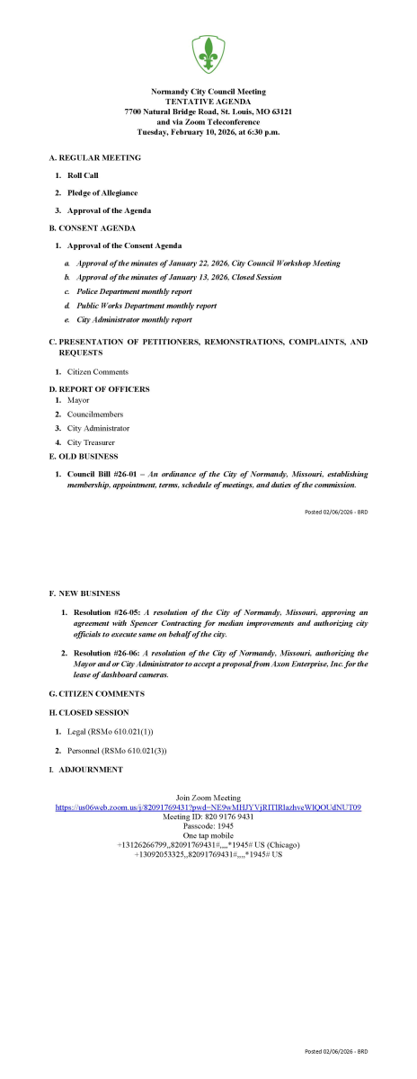 City Council Meeting