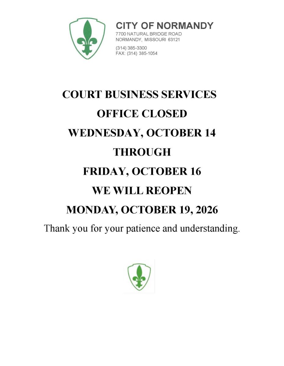 COURT SERVICES CLOSED