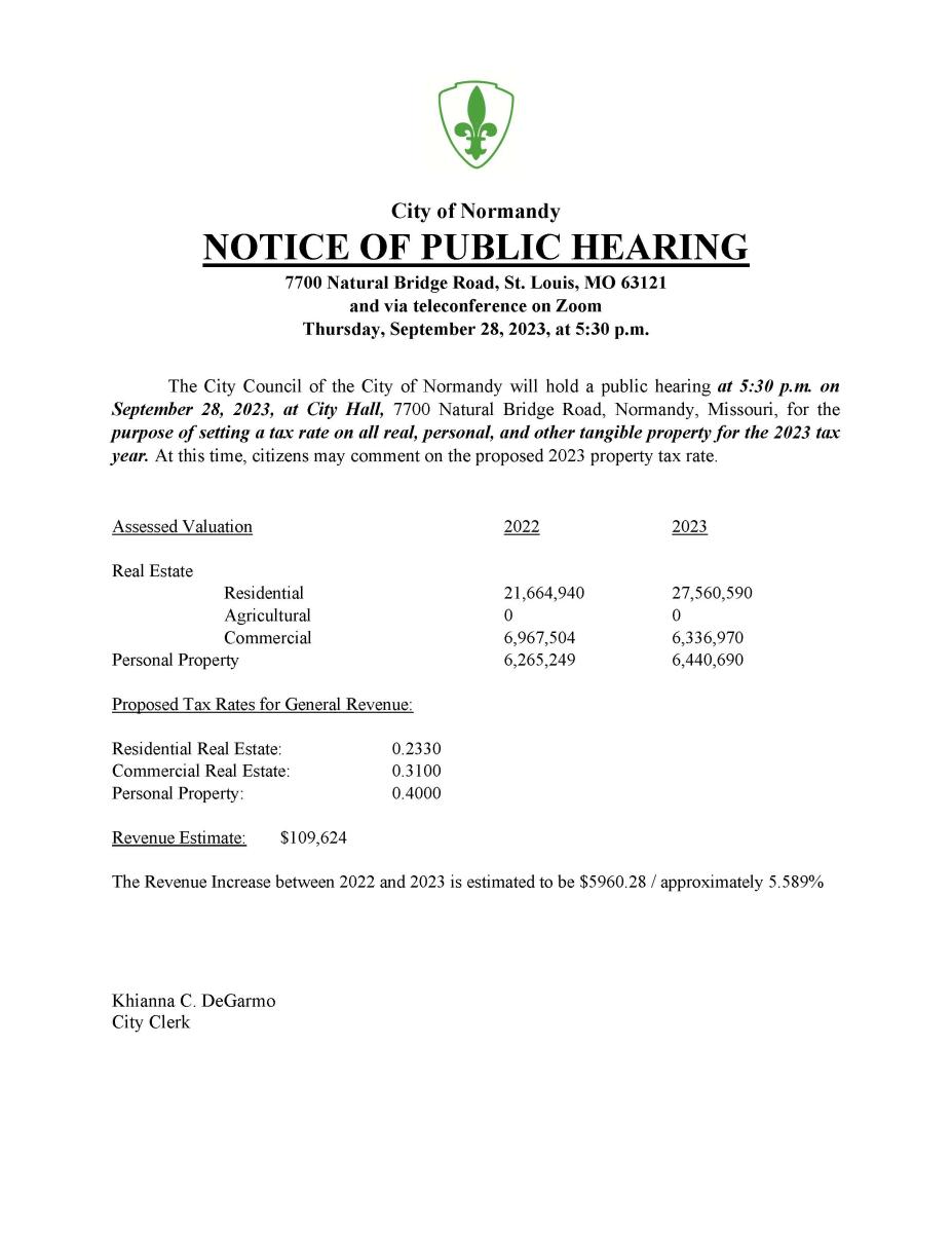 09/28/2023 public hearing notice 