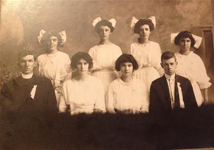 st ann's graduating class of 1914